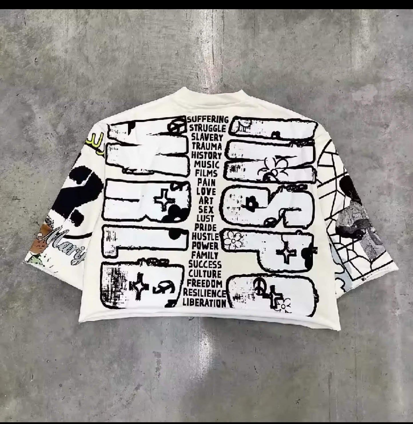 Y2K T SHIRT MID LONG SLEEVE MEN WOMEN PUNK HIP HOP